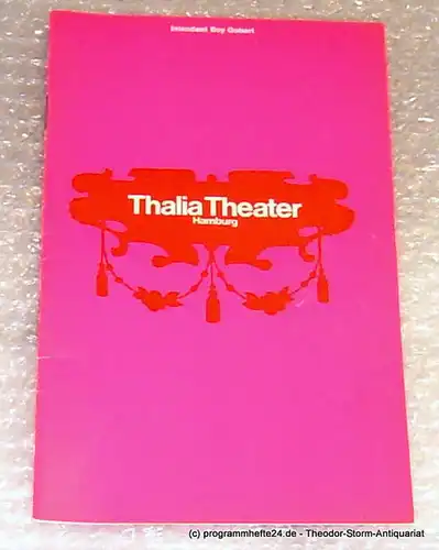 Thalia Theater Hamburg, Intendant Boy Gobert: Programmheft Amphitryon. Komödie von Peter Hacks. Spielzeit 1969/70 Heft 4. 