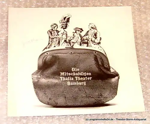 Thalia Theater Hamburg, Intendant Boy Gobert: Die Mitschuldigen. Lustspiel von Johann Wolfgang Goethe. Programmheft Spielzeit 1971/72 Heft 12. 