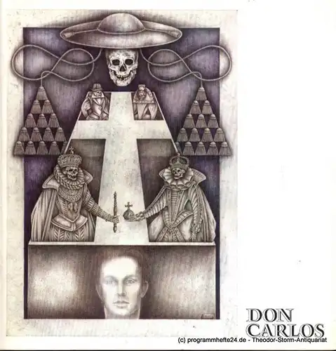 Hamburgische Staatsoper, Christoph von Dohnanyi, Dannenberg Peter: Programmheft Giuseppe Verdi DON CARLOS 25. Mai 1978. 