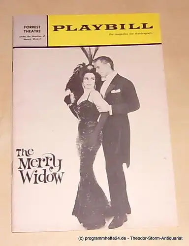 Lehar Franz, Wager Walter, Kamens I.L., Winston Howard: Programmheft Playbill The Merry Widow.  Vol. 1 December 1964 No. 12. 