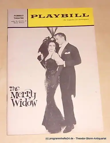 Lehar Franz, Wager Walter, Kamens I.L., Winston Howard: The Merry Widow. Playbill the magazine for theatregoers Vol. 1 December 1964 No. 12. 
