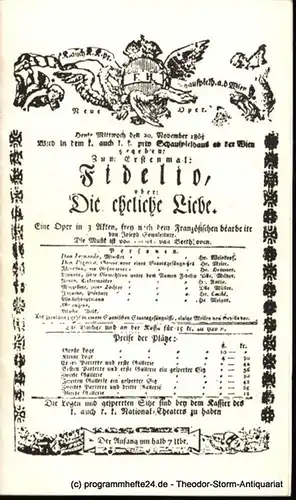 Städtische Theater Karl-Marx-Stadt, Gerhard Meyer, Leimert Volkmar: Programmheft Fidelio. Spielzeit 1976 / 77. Premiere am 26. März 1977. 