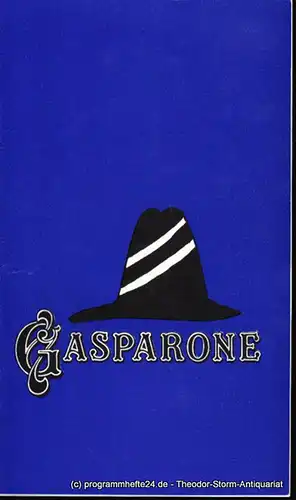 Städtische Theater Karl-Marx-Stadt, Gerhard Meyer, Leimert Volkmar: Programmheft Carl Millöcker Gasparone Opernhaus Premiere 20. Dezember 1980 Spielzeit 1980. 