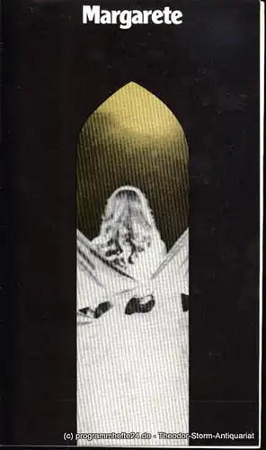 Städtische Theater Karl-Marx-Stadt, Gerhard Meyer, Eccarius Michael: Programmheft Charles Gounod Margarete Premiere am 2. Februar 1986  Opernhaus Spieljahr 1986. 