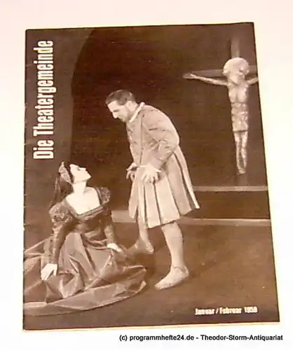 Volksbühne Kassel, Hermann Platiel, Nowotny Karl-Heinz: Die Theatergemeinde. Kulturelle Monatsschrift für Kassel. Spielzeit 1957 / 58 Jan. / Feb. 1958 Heft 5 / 6 5. Jahrgang. 