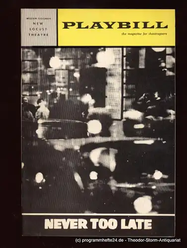 Kamens I.L., Winston Howard: PLAYBILL. The Magazine for Theatregoers. Vol. 2 March, 1965 No. 3. 