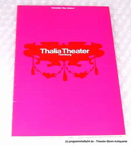 Thalia Theater Hamburg, Boy Gobert, Blasche Gerhard, Gerber Hannelore: Programmheft König Johann von Friedrich Dürrenmatt nach Shakespeare. Spielzeit 1969 / 70 Heft 10. 