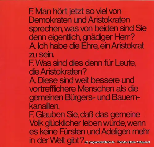 Thalia Theater Hamburg, Boy Gobert, Matthies Holger, Lunin Hanno, Müller-Buchow Peter: Programmheft Die Soldaten von Heinar Kipphardt. Hamburger Erstaufführung. Spielzeit 1973 / 74 Heft 11. 