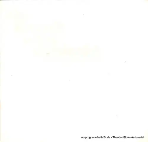 Thalia Theater Hamburg, Boy Gobert, Matthies Holger, Lunin Hanno: Programmheft Ein Eremit wird entdeckt von James Saunders. Premiere 8. März 1975. Spielzeit 1974 / 75 Heft 12. 