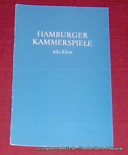 Hamburger Kammerspiele, Ida Ehre, Aust Jan: Programmheft Meine Nichte Susanne. Burleske von Hans Adler. Premiere am 3. Dezember 1981. Blätter der Hamburger Kammerspiele 4. Heft der Spielzeit 1981 / 82. 