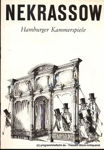 Hamburger Kammerspiele, Höger Ilse: Programmheft Nekrassow. Satire von Jean-Paul Sartre. Blätter der Hamburger Kammerspiele 2. Heft der Spielzeit 1965 / 66. 