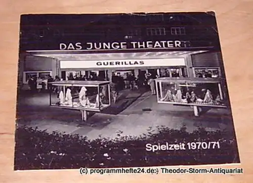 Das Junge Theater, Friedrich Schütter, Wolfgang Borchert, Probenfotos von Rosemarie Clausen: Programmheft Guerillas. Tragödie von Rolf Hochhuth. Spielzeit 1970 / 71 Heft 8. 