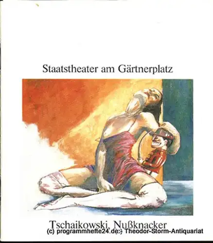 Staatstheater am Gärtnerplatz, Staatstheaterdirektor Dr. Hellmuth Matiasek, Susanne A. Prinz: Programmheft Nußknacker. Ballett von Marius Petipa. 16. Dezember 1990: Erstaufführung. Programmhefte des Bayerischen Staatstheaters am.. 