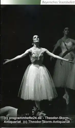 Bayerisches Staatsballett in Gründung, Ivan Liska, Bettina Wagner-Bergelt: Programmheft zum Ballett Giselle. Ballet phantastique von Theophile Gautier u.a. Spielzeit 1990 / 91. 