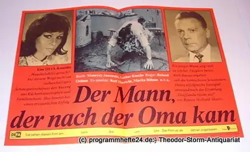 DEFA, DEFA Filmplakat Der Mann, der nach Oma kam