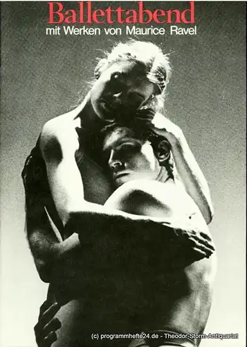 Hessisches Staatstheater Wiesbaden, Christoph Groszer, Ehrhard Reinicke: Programmheft zur Premiere des Ballettabends Rencontre 7 Die Zeremonie / Daphnis und Chloe am 21.3.1982. Spielzeit 1981 / 82 Heft 13. 