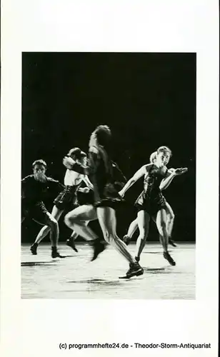 Bayerisches Staatsballett, Ivan Liska: Programmheft MINUS ONE. Gastspiel Les Grands Ballets Canadiens de Montreal. Ballettwoche 2004. 