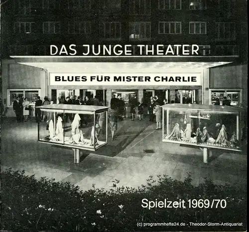 Das Junge Theater, Friedrich Schütter, Wolfgang Borchert: Programmheft Blues für Mister Charlie. Schauspiel von James Baldwin. Spielzeit 1969 / 70 Heft 9. 