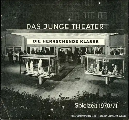 Das Junge Theater, Friedrich Schütter, Wolfgang Borchert: Programmheft Die herrschende Klasse ( The Ruling Class ) Eine barocke Komödie vin Peter Barnes. Spielzeit 1970 / 71 Heft 9. 