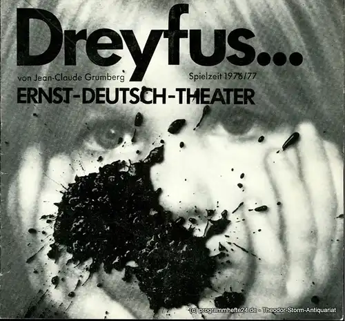 Ernst  Deutsch  Theater Hamburg, Friedrich Schütter, Wolfgang Borchert: Programmheft Dreyfus ... von Jen-Claude Grumberg. Premiere 10. März 1977. Spielzeit 1976 / 77 Heft 8. 