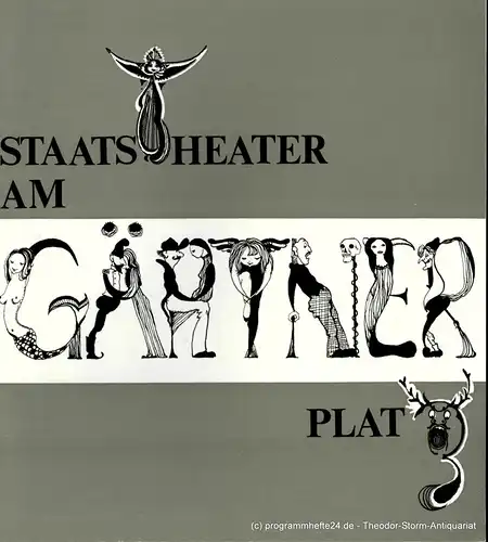 Staatstheater am Gärtnerplatz, Kurt Pscherer, Peter Kertz: Programmheft Die Entführung aus dem Serail. Spielzeit 1974 / 75 Heft II. 