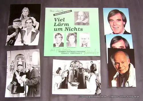 Hermes Tournee Theater, Horst Wickinghoff: Programmheft Viel Lärm um Nichts. Shakespeare-Komödie. September 1992. 
