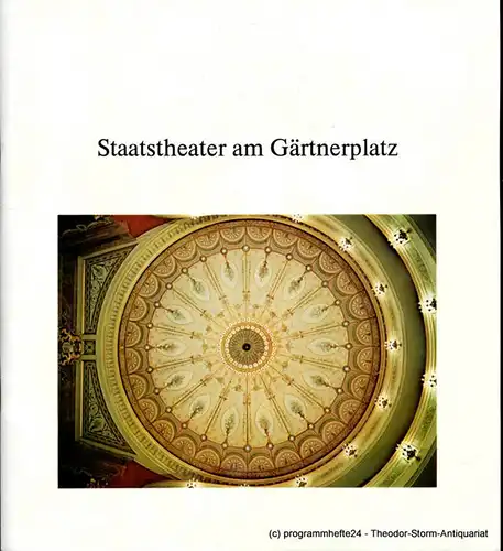 Staatstheater am Gärtnerplatz, Kurt Pscherer, Jost Miehlbradt, Wolfgang Ebbecke: Programmheft Neuinszenierung Die lustigen Weiber von Windsor 15. Oktober 1981. Spielzeit 1981 / 82 Heft 1. 