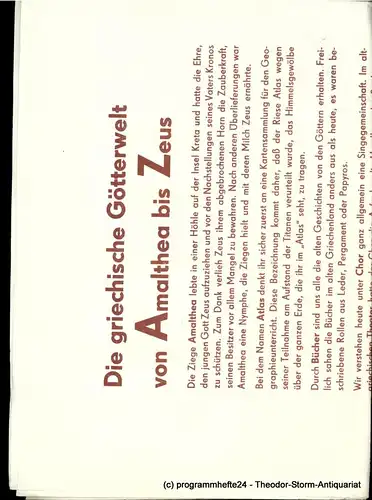 Theater der Jungen Generation, Gunild Lattmann, Uta Schweighöfer: Programmheft KINDER. Ein Kindermärchen von Peter Hacks. Premiere 1.4.1984. Spielzeit 1984 / 85 Heft Nr. 3. 
