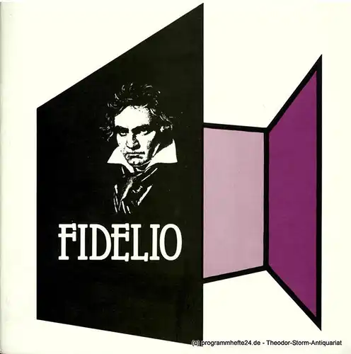 Niedersächsische Staatstheater Hannover, Günter Roth: Programmheft FIDELIO. 23. Juni 1981. 