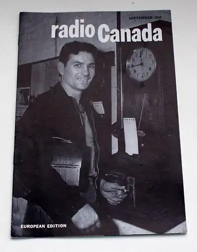 Canadian Broadcasting Corporation: Programmheft radio Canada European Edition September 1950. 