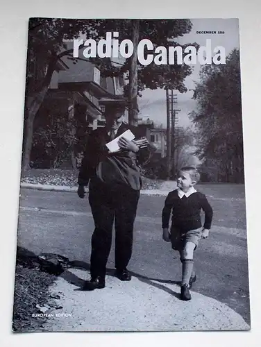 Canadian Broadcasting Corporation: Programmheft radio Canada European Edition December 1950. 