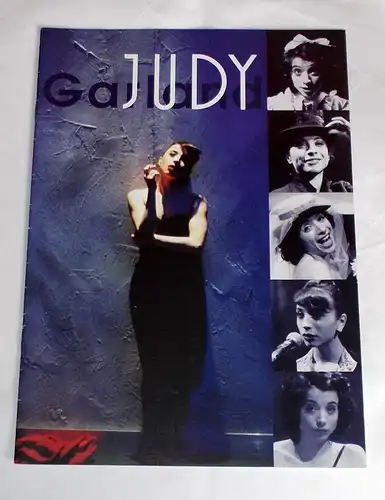 Parktheater Augsburg, Euro Studio, Joachim Landgraf: Programmheft JUDY ( Judy Garland ). Musical von Terry Wale. Premiere 10.12.1997. 