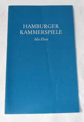 Hamburger Kammerspiele, Ida Ehre, Jan Aust: Programmheft Amphitryon. Komödie von Peter Hacks. Premiere 31. Oktober 1978. 3. Heft der Spielzeit 1978 / 79. 