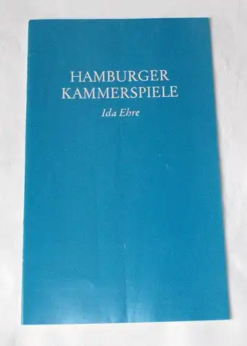 Hamburger Kammerspiele, Ida Ehre, Jan Aust: Programmheft Dear Daddy. Schauspiel von Denis Cannan. Premiere 30. Oktober 1979. 3. Haft der Spielzeit 1979 / 80. 