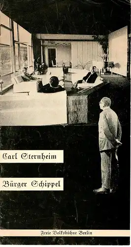 Freie Volksbühne Berlin, Hermann Kleinselbeck, Erdmut August, Rainer Hachfeld. Programmheft Bürger Schippel. Spielzeit 1966 / 1967 Heft 5. 