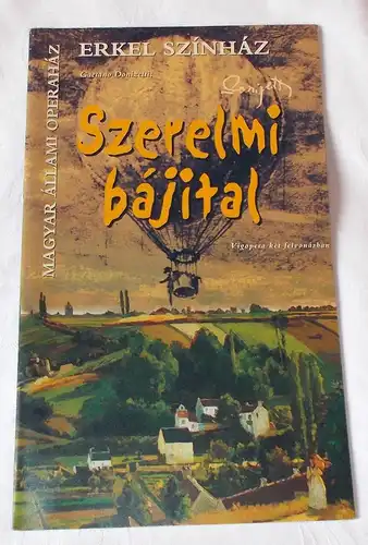 Magyar Allami Operahaz, Erkel Szinhaz: Programmheft FALSTAFF von Giuseppe Verdi. 