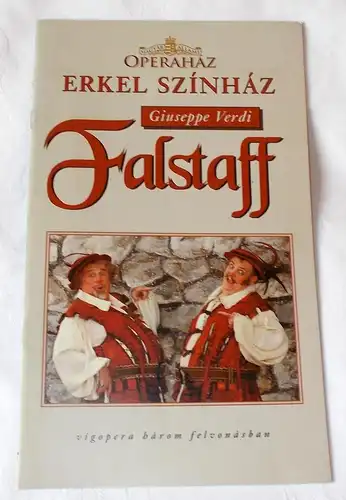 Magyar Allami Operahaz, Erkel Szinhaz: Programmheft Szerelmi bajital - Der Liebestrank von Gaetano Donizetti. 