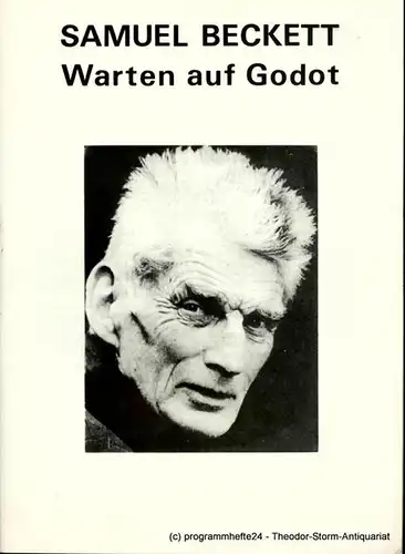 Theater der Altmark, Stendal, Ulrich Hammer, Carl Ceiss: Programmheft Warten auf Godot von Samuel Beckett. Spielzeit 1988 / 89 Heft 18. 