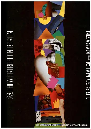 Berliner Festspiele, Ulrich Eckhardt, Hinrich Gieseler, Torsten Maß: Berliner Festspiele Magazin 1 / 91 Mai 1991 28. Theatertreffen Berlin 1. bis 20. Mai 91. 