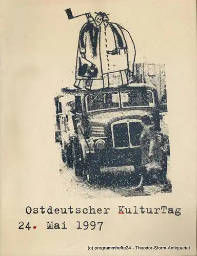 Kulturinitiative '89, Gesellschaft für demokratische Kultur, Rainer Bratfisch, Rudolf Kiefert: Ostdeutscher KulturTag am 24. Mai 1997. 
