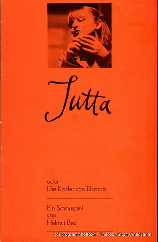 Staatstheater Dresden Kleines Haus, Ute Baum, Ekkehard Walter: Programmheft Jutta oder Die Kinder von Damutz. Premiere am 23. März 1980. 