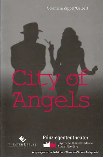 Bayerische Theaterakademie August Everding im Prinzregententheater, Jeanette Fritsch, Uticha Marmon, Christof Wessling: Programmheft City of Angels. Musical von Cy Coleman. Premiere 18. März 2003. 