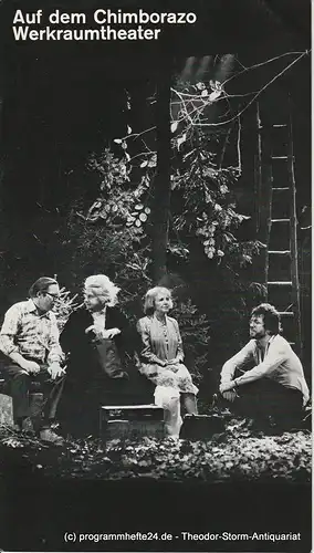 Münchner Kammerspiele, Hans-Reinhard Müller, Wolfgang Zimmermann: Programmheft Auf dem Chimborazo. Premiere 16. Dezember 1976 Werkraumtheater. 