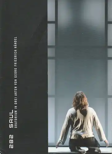 Staatstheater Kassel, Thomas Bockelmann, Jürgen Otten: Programmheft SAUL Oratorium von Georg Friedrich Händel Spielzeit 2013 / 14 Nr. 282. 