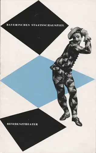 Bayerisches Staatsschauspiel, Residenztheater, Kurt Horwitz, Andreas Wirz, Walter Haug: Programmheft CYPRIENNE. Komödie von Sardou nd de Najac. Spielzeit 1953 / 54 Heft 4. 