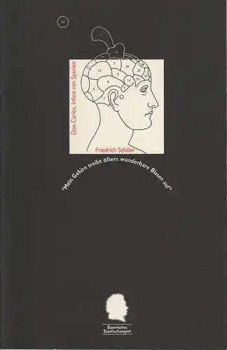 Bayerisches Staatsschauspiel, Eberhard Witt, Bettina Schültke, Dorothea Seide, Erika Fernschild ( Probenfotos ): Programmheft Don Carlos, Infant von Spanien von Friedrich Schiller. Premiere 16. März 1995. Spielzeit 1994 / 95 Nr. 25. 