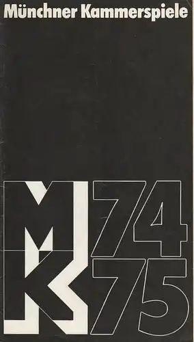 Münchner Kammerspiele, Hans-Reinhard Müller: Programmheft Jean-Claude Grumberg: DREYFUS  Premiere 13.11.1974 Spielzeit 1974 / 75 Heft 3. 