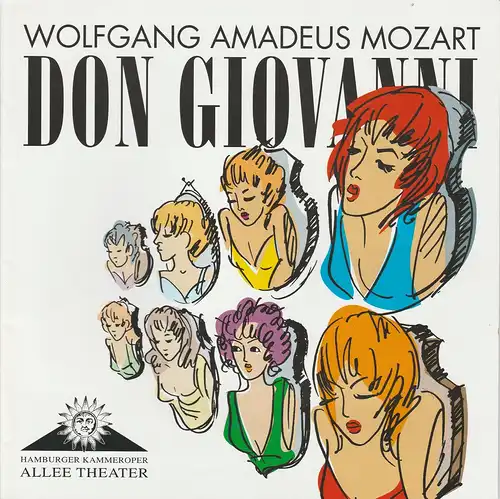 Allee Theater, Hamburger Kammeroper, Uwe Deeken, Jasmin Deeken, Barbara Hass: Programmheft DON GIOVANNI. Oper von Wolfgang Amadeus Mozart. Premiere 29. Oktober 2008. 