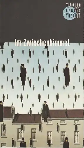 Tiroler Landestheater, Dominique Mentha, Suzanne Finken: Programmheft Im Zwischenhimmel. Kurzdramen von Cami. Premiere 12. November 1994 Spielzeit 1994 / 95. 