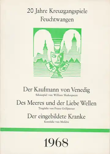 Kreuzgangfestspiele Feuchtwangen, Paul Keim: Programmheft 20 Jahre Kreuzgangfestspiele Feuchtwangen 1968. 